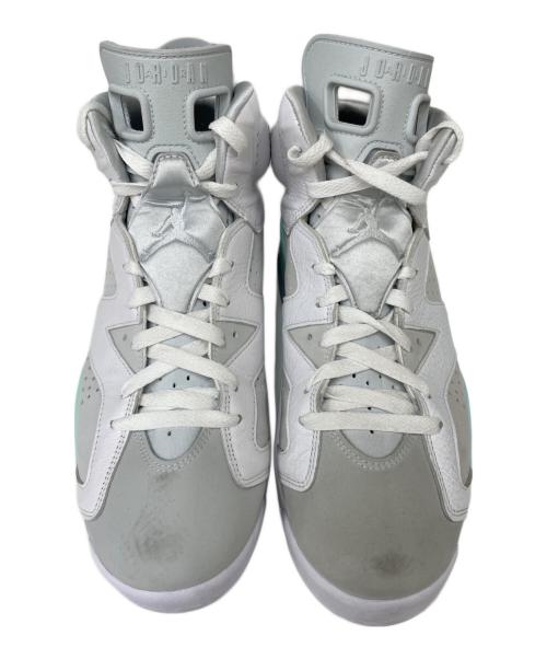 NIKE（ナイキ）NIKE (ナイキ) WMNS AIR JORDAN 6 RETRO（ウィメンズ エア ジョーダン 6 レトロ ） ホワイト×グレー サイズ:28.5の古着・服飾アイテム