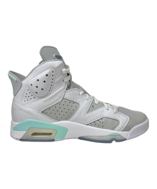 NIKE（ナイキ）NIKE (ナイキ) WMNS AIR JORDAN 6 RETRO（ウィメンズ エア ジョーダン 6 レトロ ） ホワイト×グレー サイズ:28.5の古着・服飾アイテム