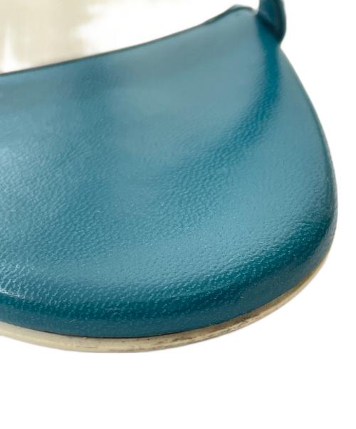 GUCCI（グッチ）GUCCI (グッチ) ストラップサンダル グリーン サイズ:37 1/2の古着・服飾アイテム