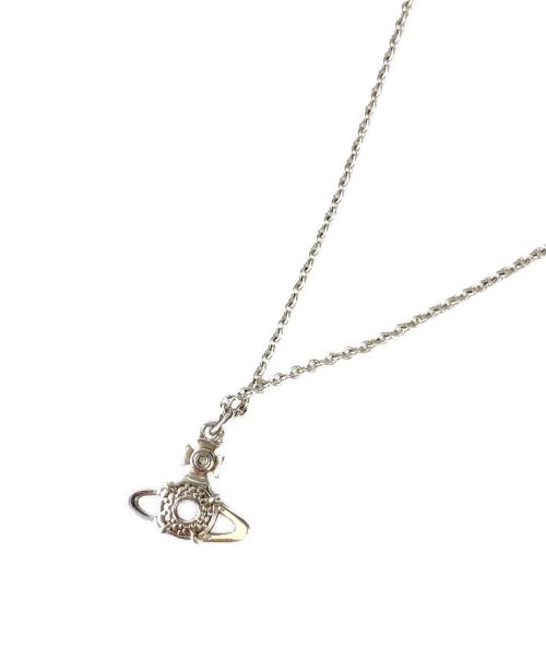 Vivienne Westwood（ヴィヴィアンウエストウッド）Vivienne Westwood (ヴィヴィアンウエストウッド) オーブネックレス シルバーの古着・服飾アイテム