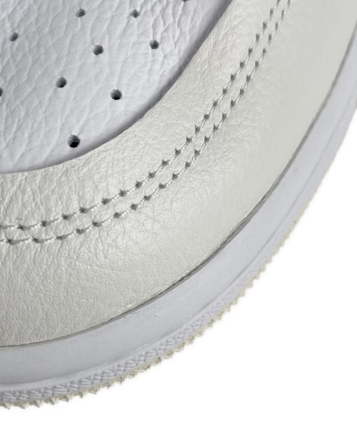 NIKE（ナイキ）NIKE (ナイキ) WMNS AIR JORDAN 1 MM HIGH PURE PLATINUM（ウィメンズ エアジョーダン 1 MM ハイ ピュア プラチナム） グレー×ホワイト サイズ:27.5 未使用品の古着・服飾アイテム