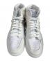 中古・古着 NIKE (ナイキ) WMNS AIR JORDAN 1 MM HIGH PURE PLATINUM（ウィメンズ エアジョーダン 1 MM ハイ ピュア プラチナム） グレー×ホワイト サイズ:27.5 未使用品：15000円
