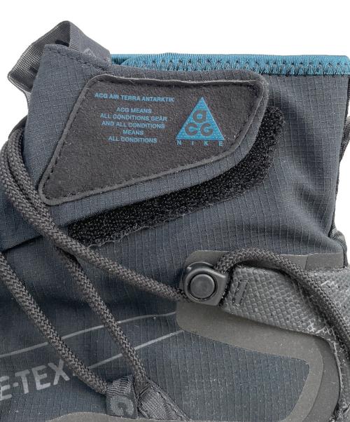 NIKE（ナイキ）NIKE (ナイキ) ACG AIR TERRA ANTARKTIK （エーシージ－ エア テラ アンタークティック） ブラック×ブルー サイズ:27.5 未使用品の古着・服飾アイテム