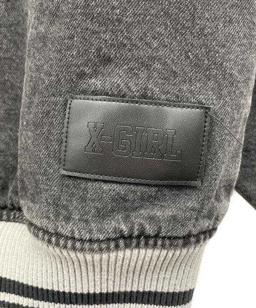 X-GIRL（エックスガール）X-girl (エックスガール) ブルゾン ブラック サイズ:Sの古着・服飾アイテム