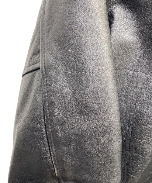 foor step（フールステップ）foor step (フールステップ) シングルライダースジャケット ブラック サイズ:Ｌの古着・服飾アイテム