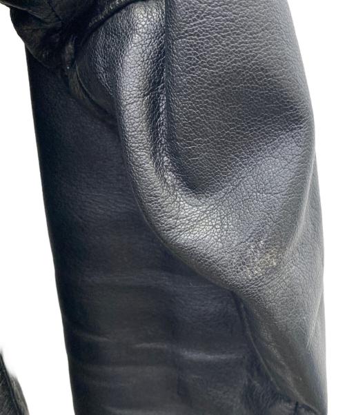 foor step（フールステップ）foor step (フールステップ) シングルライダースジャケット ブラック サイズ:Ｌの古着・服飾アイテム