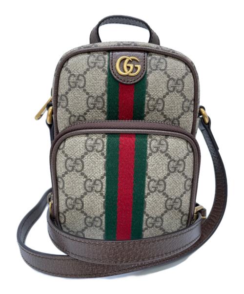 GUCCI（グッチ）GUCCI (グッチ) ショルダーバッグ ベージュの古着・服飾アイテム