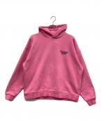 YOUNGER SONGヤンガーソング）の古着「プルオーバーパーカー」｜ピンク