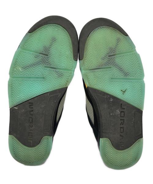 NIKE（ナイキ）NIKE (ナイキ) AIR JORDAN 5 RETRO(ナイキ エアジョーダン 5 レトロ) ブラック×スカイブルー サイズ:27.5の古着・服飾アイテム