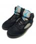NIKE（ナイキ）の古着「AIR JORDAN 5 RETRO(ナイキ エアジョーダン 5 レトロ)」｜ブラック×スカイブルー