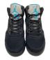 中古・古着 NIKE (ナイキ) AIR JORDAN 5 RETRO(ナイキ エアジョーダン 5 レトロ) ブラック×スカイブルー サイズ:27.5：12000円