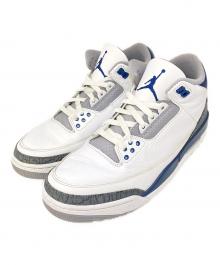 NIKE（ナイキ）の古着「AIR JORDAN3 RETORO」｜ホワイト×ブルー