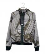 DOLCE & GABBANAドルチェ＆ガッバーナ）の古着「ナイロンジャケット」｜グレー×グリーン