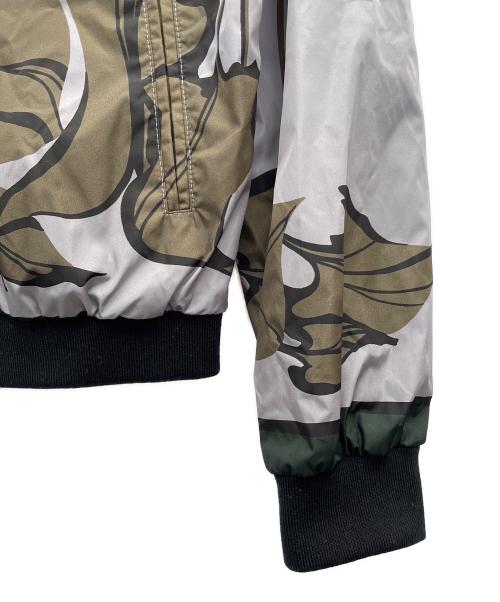 DOLCE & GABBANA（ドルチェ＆ガッバーナ）DOLCE & GABBANA (ドルチェ＆ガッバーナ) ナイロンジャケット グレー×グリーン サイズ:46の古着・服飾アイテム