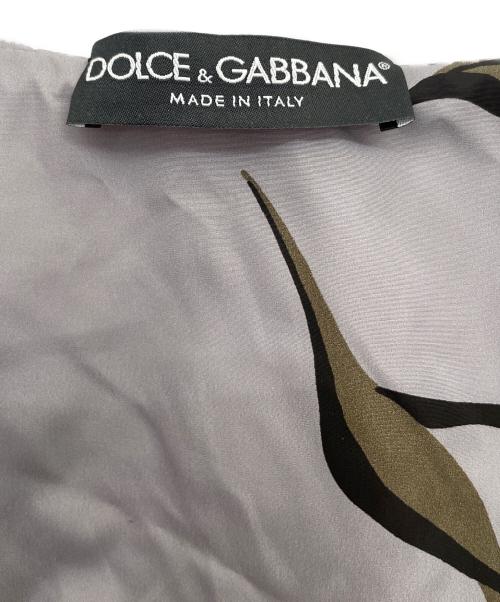 DOLCE & GABBANA（ドルチェ＆ガッバーナ）DOLCE & GABBANA (ドルチェ＆ガッバーナ) ナイロンジャケット グレー×グリーン サイズ:46の古着・服飾アイテム