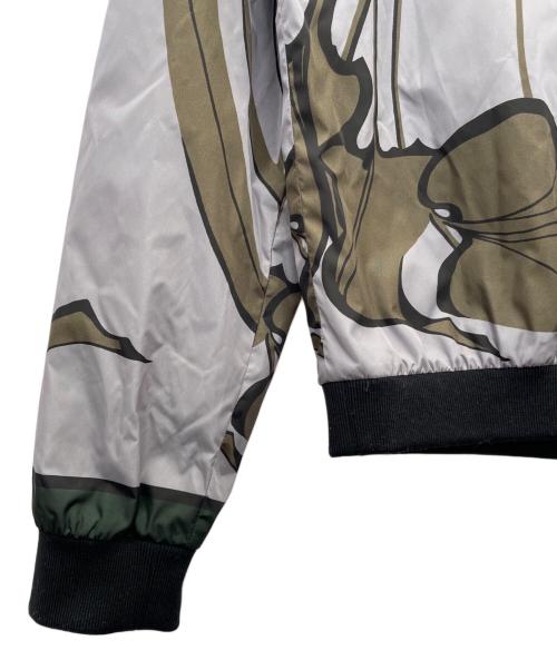 DOLCE & GABBANA（ドルチェ＆ガッバーナ）DOLCE & GABBANA (ドルチェ＆ガッバーナ) ナイロンジャケット グレー×グリーン サイズ:46の古着・服飾アイテム