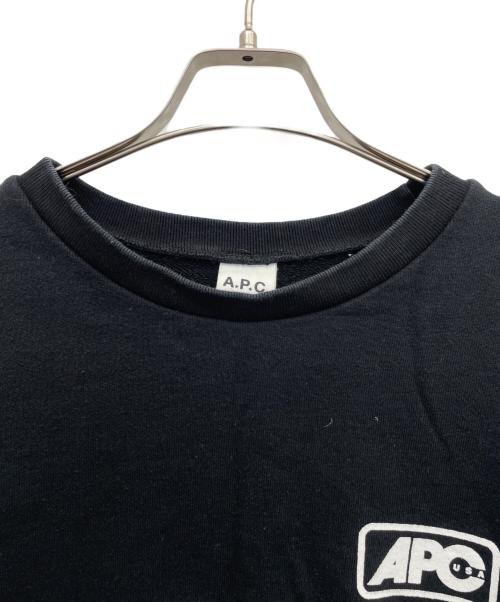 A.P.C.（アーペーセー）A.P.C. (アーペーセー) スウェット ブラック サイズ:Sの古着・服飾アイテム