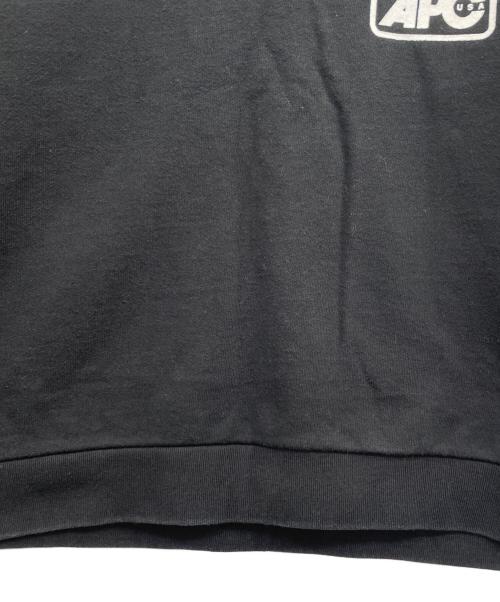 A.P.C.（アーペーセー）A.P.C. (アーペーセー) スウェット ブラック サイズ:Sの古着・服飾アイテム