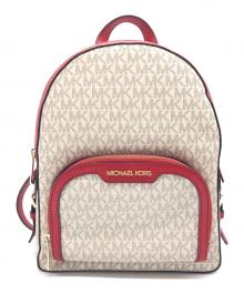 MICHAEL KORS（マイケル・コース）の古着「リュック」｜レッド×ホワイト