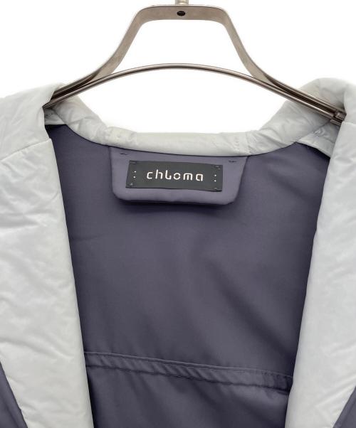 chloma（クロマ）chloma (クロマ) デザインフーデットジャケット ネイビー サイズ:記載なしの古着・服飾アイテム