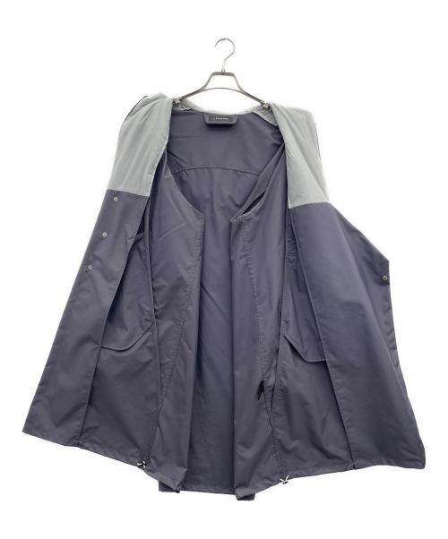 chloma（クロマ）chloma (クロマ) デザインフーデットジャケット ネイビー サイズ:記載なしの古着・服飾アイテム