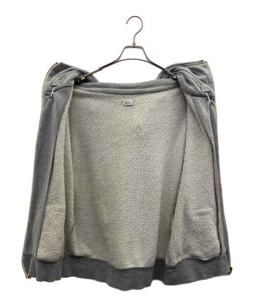 hatra（ハトラ）hatra (ハトラ) スウェットジャケット グレー サイズ:Mの古着・服飾アイテム