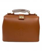 STARBUCKS COFFEEスターバックスコーヒー）の古着「2WAY レザーカフェバッグ」｜ブラウン