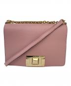 FURLAフルラ）の古着「チェーンストラップショルダーバッグ」｜ピンク
