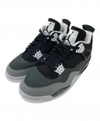NIKEナイキ）の古着「AIR JORDAN 4 RETRO Fear（エアジョーダン 4 "フィア"）」｜ブラック×ホワイト