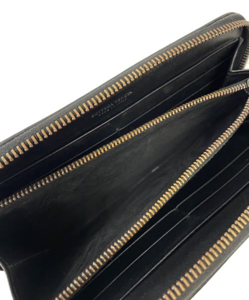 BOTTEGA VENETA（ボッテガベネタ）BOTTEGA VENETA (ボッテガベネタ) ラウンドファスナー財布 ブラックの古着・服飾アイテム