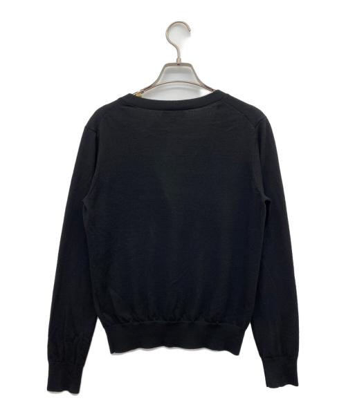 theory（セオリー）theory (セオリー) カーディガン ブラック サイズ:Lの古着・服飾アイテム