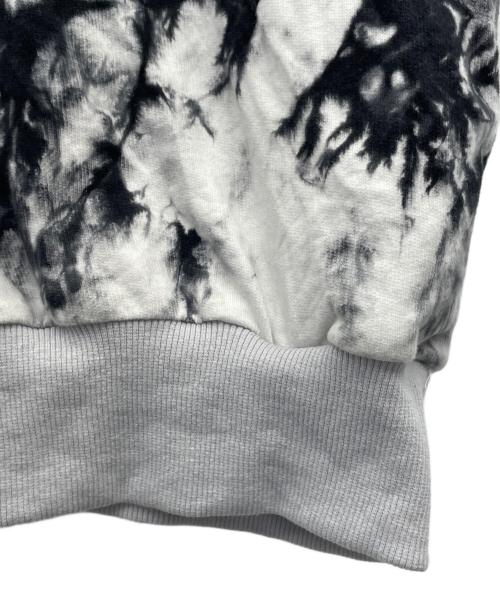 REFLEM（レフレム）REFLEM (レフレム) Dリングロゴテープ半袖ZIPパーカー ホワイト×ブラック サイズ:Fの古着・服飾アイテム