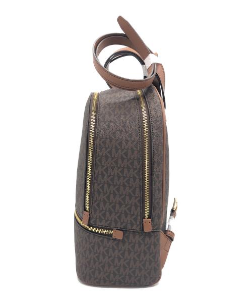 MICHAEL KORS（マイケル・コース）MICHAEL KORS (マイケル・コース) リュック ブラウン×ブラック 未使用品の古着・服飾アイテム
