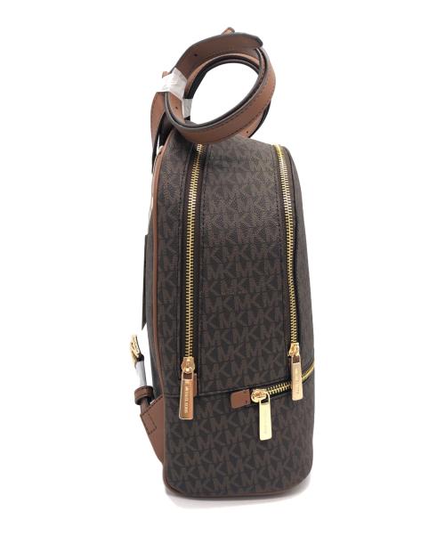 MICHAEL KORS（マイケル・コース）MICHAEL KORS (マイケル・コース) リュック ブラウン×ブラック 未使用品の古着・服飾アイテム