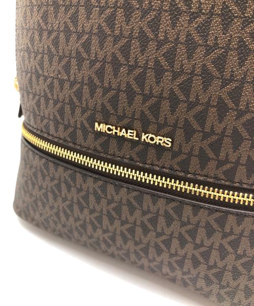 MICHAEL KORS（マイケル・コース）MICHAEL KORS (マイケル・コース) リュック ブラウン×ブラック 未使用品の古着・服飾アイテム