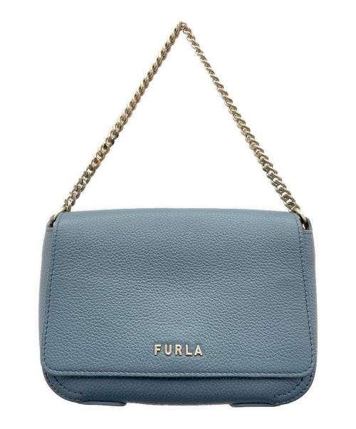 FURLA（フルラ）FURLA (フルラ) ショルダーバッグ スカイブルーの古着・服飾アイテム
