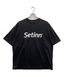 SETINN（セットイン）の古着「半袖カットソー」｜ブラック