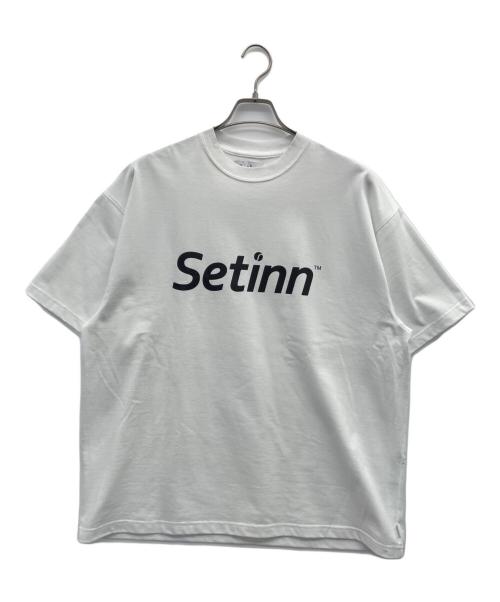 SETINN（セットイン）SETINN (セットイン) 半袖カットソー ホワイト サイズ:Lの古着・服飾アイテム