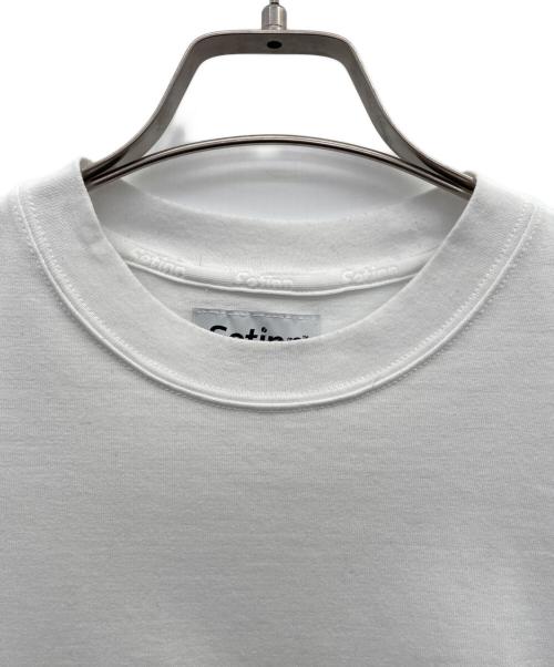 SETINN（セットイン）SETINN (セットイン) 半袖カットソー ホワイト サイズ:Lの古着・服飾アイテム