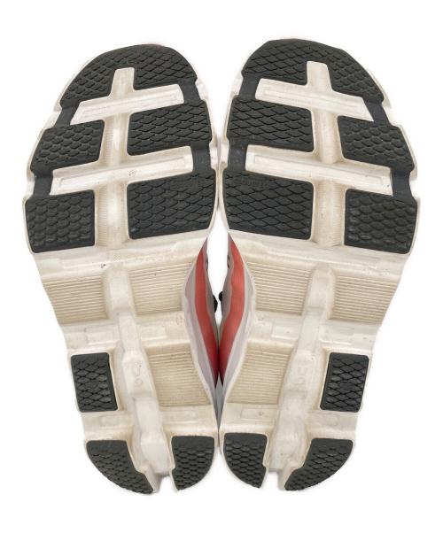 on（オン）on (オン) CLOUDMONSTER2 ホワイト×オレンジ サイズ:26.5㎝の古着・服飾アイテム