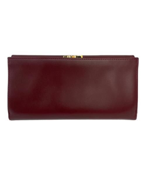 Cartier（カルティエ）Cartier (カルティエ) 長財布 マストライン ボルドーの古着・服飾アイテム