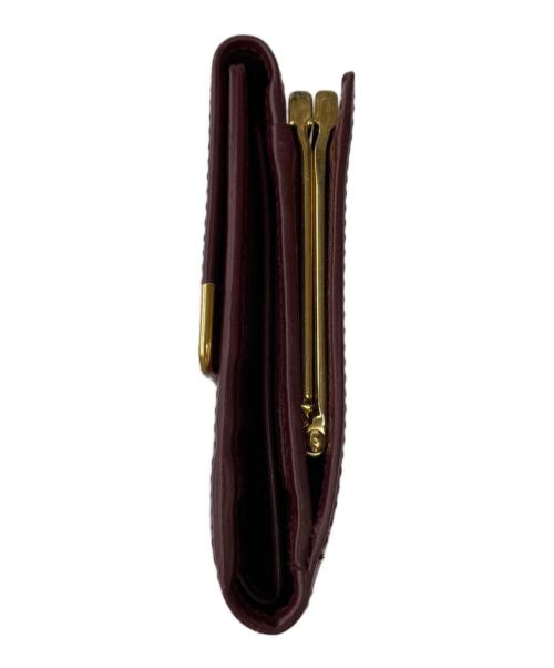 Cartier（カルティエ）Cartier (カルティエ) 長財布 マストライン ボルドーの古着・服飾アイテム
