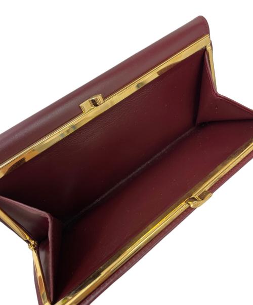 Cartier（カルティエ）Cartier (カルティエ) 長財布 マストライン ボルドーの古着・服飾アイテム