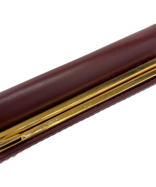 Cartier（カルティエ）Cartier (カルティエ) 長財布 マストライン ボルドーの古着・服飾アイテム