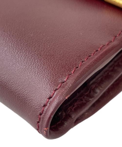Cartier（カルティエ）Cartier (カルティエ) 長財布 マストライン ボルドーの古着・服飾アイテム