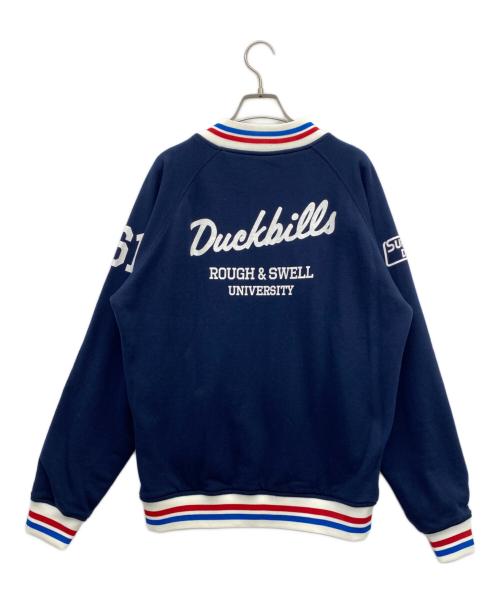 duckbills（ダックビル）Duckbills (ダックビル) ROUGH&SWELL (ラフアンドスウェル) ブルゾン ネイビー サイズ:Lの古着・服飾アイテム