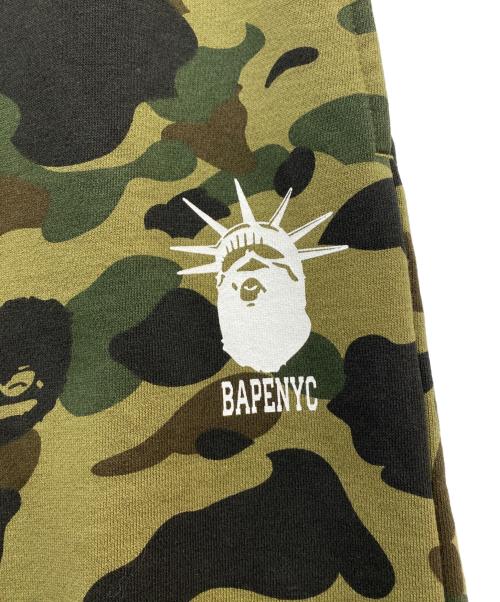 A BATHING APE（ア ベイシング エイプ）A BATHING APE (ア ベイシング エイプ) スウェットパンツ グリーン サイズ:Ｌの古着・服飾アイテム
