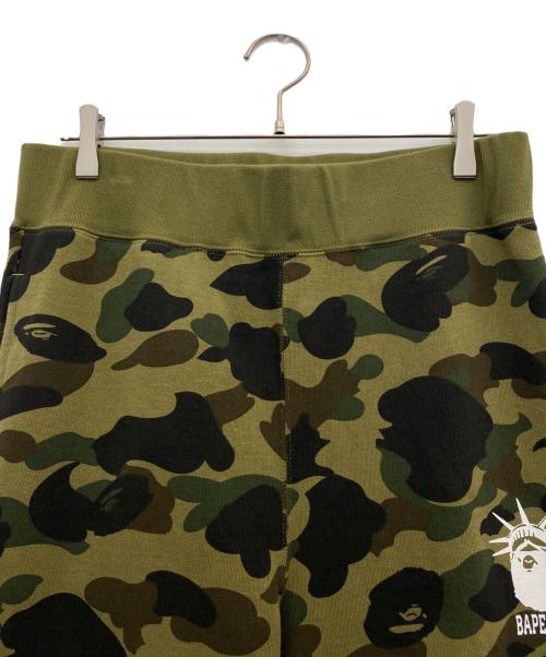 A BATHING APE（ア ベイシング エイプ）A BATHING APE (ア ベイシング エイプ) スウェットパンツ グリーン サイズ:Ｌの古着・服飾アイテム