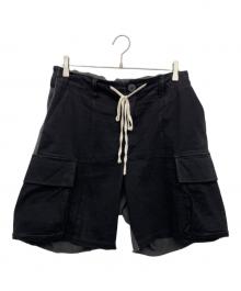 DANKE SCHON（ダンケ シェーン）の古着「ハーフパンツ」｜ブラック×グレー