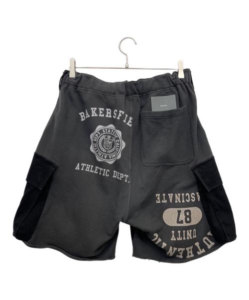 DANKE SCHON（ダンケ シェーン）DANKE SCHON (ダンケ シェーン) ハーフパンツ ブラック×グレー サイズ:Mの古着・服飾アイテム